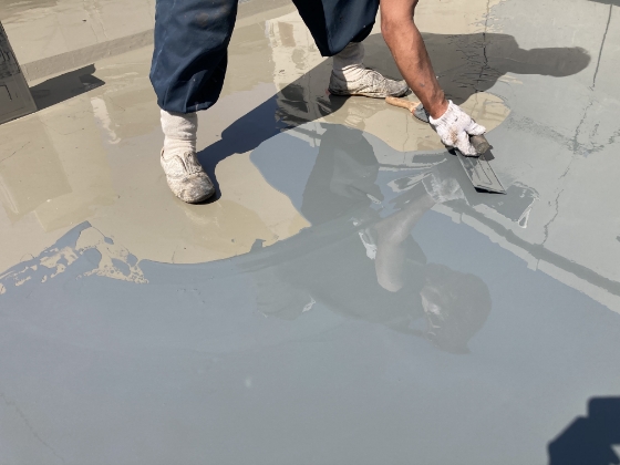 ウレタンゴム系塗膜防水の画像
