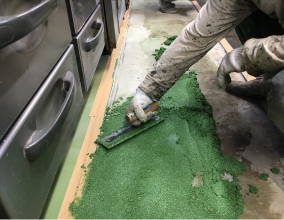 塗り床工事の画像